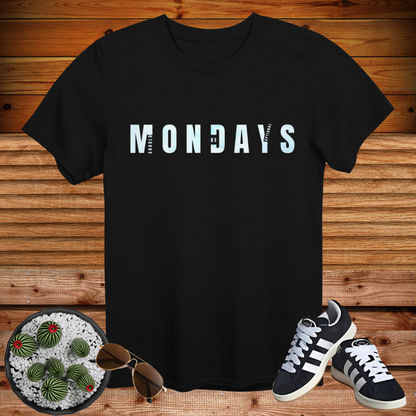 😴 "Mondays Should Be Optional" Funny Lazy T-Shirt