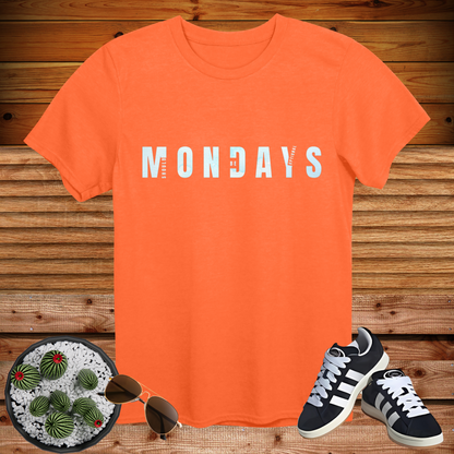 😴 "Mondays Should Be Optional" Funny Lazy T-Shirt