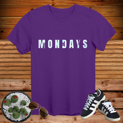 😴 "Mondays Should Be Optional" Funny Lazy T-Shirt