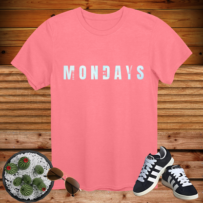 😴 "Mondays Should Be Optional" Funny Lazy T-Shirt