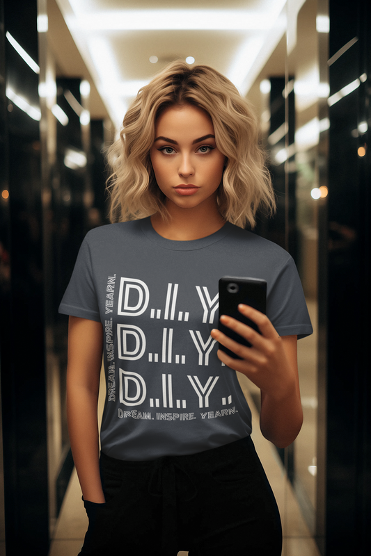 ✨ "D.I.Y – Dream. Inspire. Yearn." Motivational T-Shirt