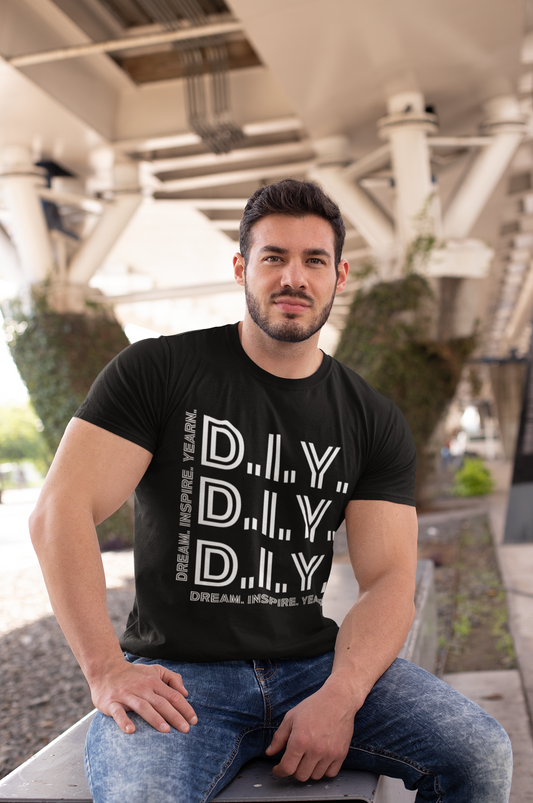 ✨ "D.I.Y – Dream. Inspire. Yearn." Motivational T-Shirt